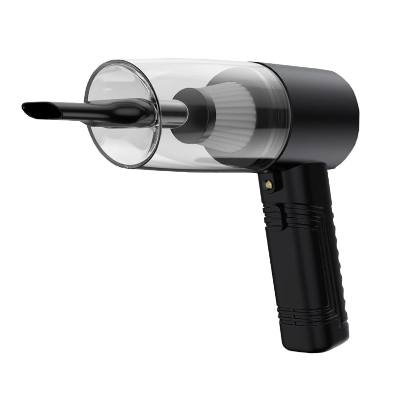 Car Vacuum Cleaner Handheld with 12v Corded Power and Crevice Brush Attachments