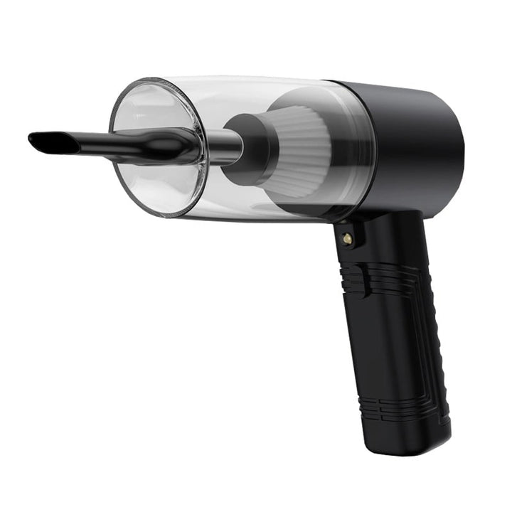 Car Vacuum Cleaner Handheld with 12v Corded Power and Crevice Brush Attachments