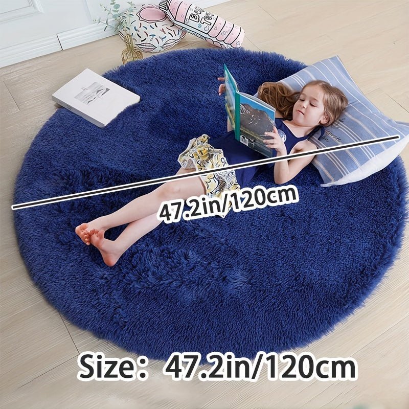 Soft Round Rug - Clouda