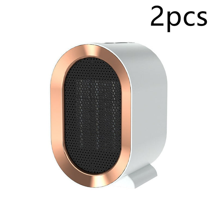 Ceramic Portable Energy Efficient Space Heater with Compact Desktop Design and Heating Element
