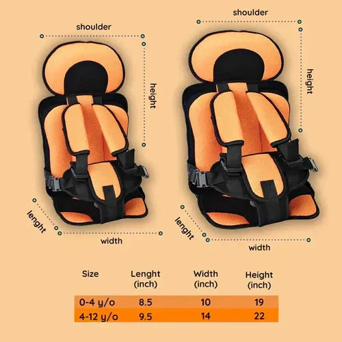 Portable Foldable Car Booster Seat for Children