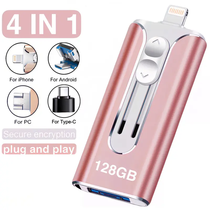 4-in-1 Memory Stick - Extra Storage for Your Smartphone