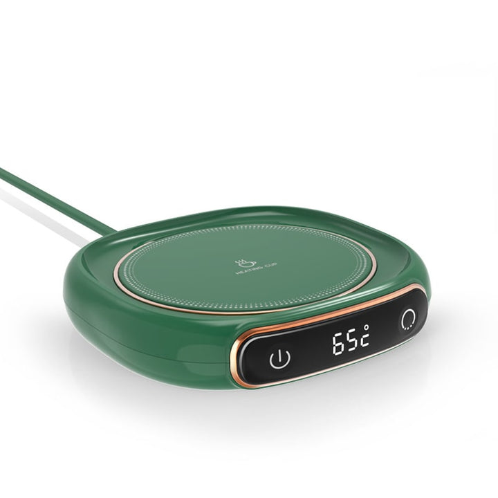 Coffee Mug Warmer and Cup with Digital Temperature Display and Heating Plate for Desk