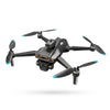 Compact Foldable Camera Drone with Triple Lens and Quadcopter Design for Aerial Photography