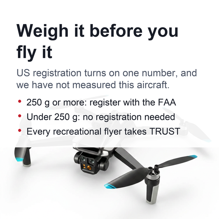 Compact Foldable Camera Drone with Triple Lens and Quadcopter Design for Aerial Photography