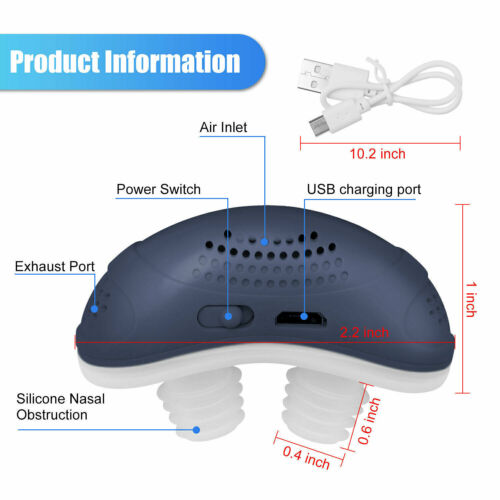Micro CPAP Sleep Apnoea Device - Anti-Snoring