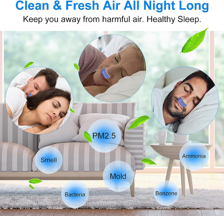 Micro CPAP Device - Anti-Snoring
