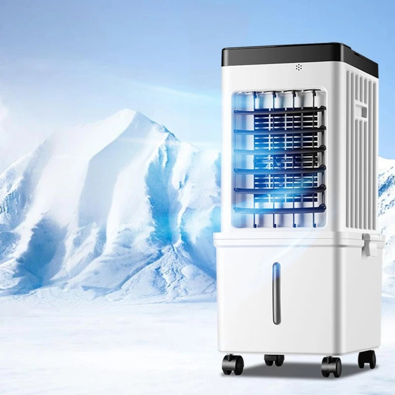 Portable Air Cooler with No Window Installation, with Humidifier and Air Purifier – Remote Control and Timer Included.
