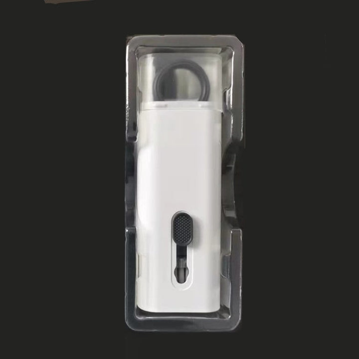 Computer Keyboard Cleaning Kit with Retractable Brush and Microfiber Cloth for Electronics