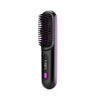 Cordless Hair Straightener Brush with Portable Wireless Design and Digital Temperature Display