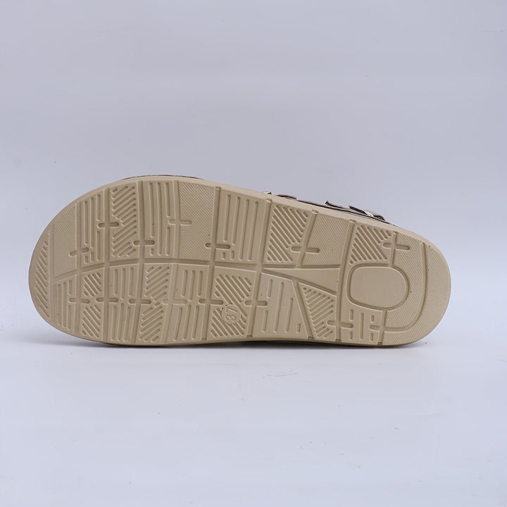 Charlotte | Cross-Strap Sandals Cushioned Comfort Buckle Platform