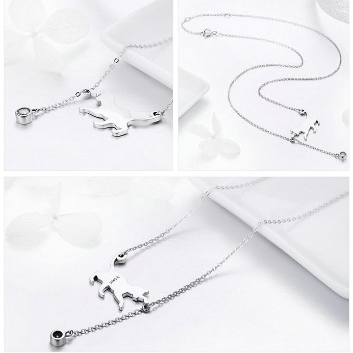 Cute Cat Pendant Necklace