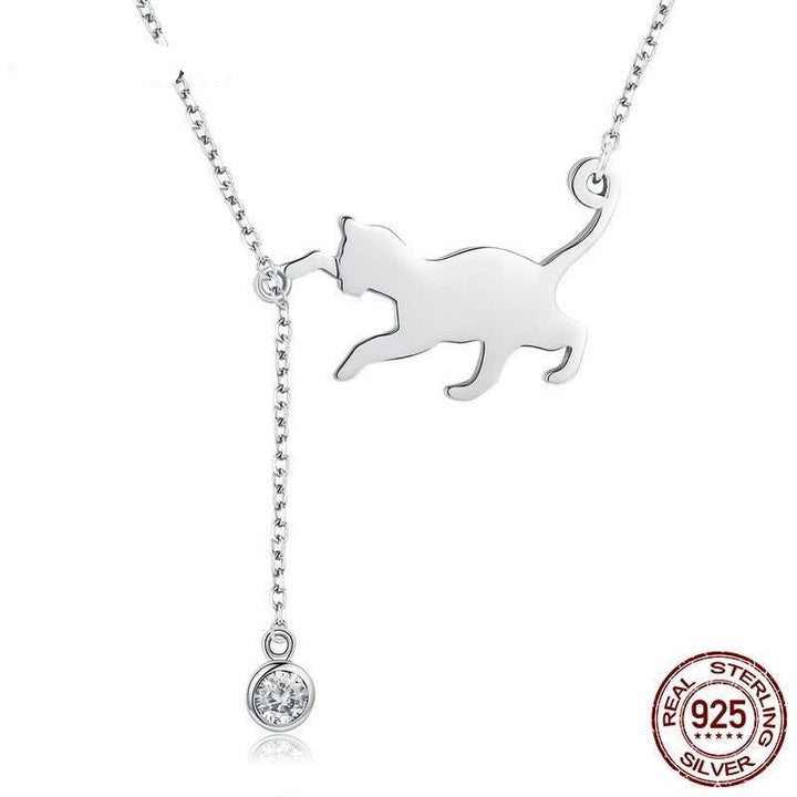 Cute Cat Pendant Necklace