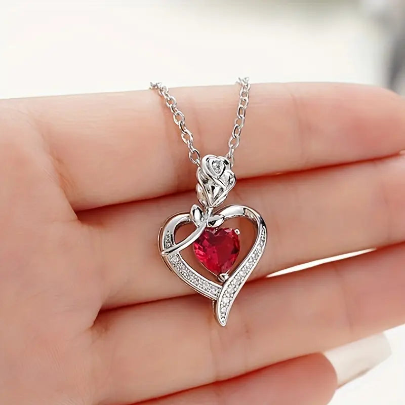 Elegant white gold necklace with refined details