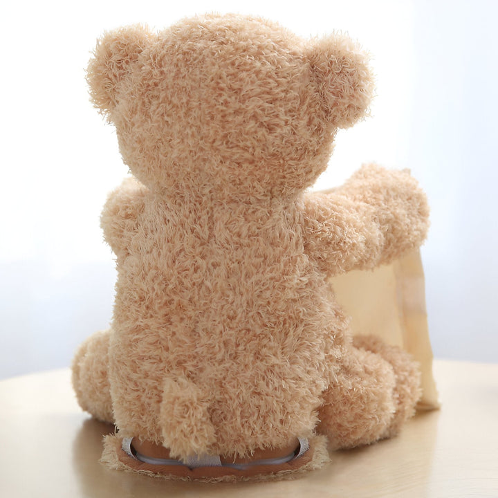 Interactive Plush Teddy Bear with Voice Phrases and Moving Arms, 30 cm