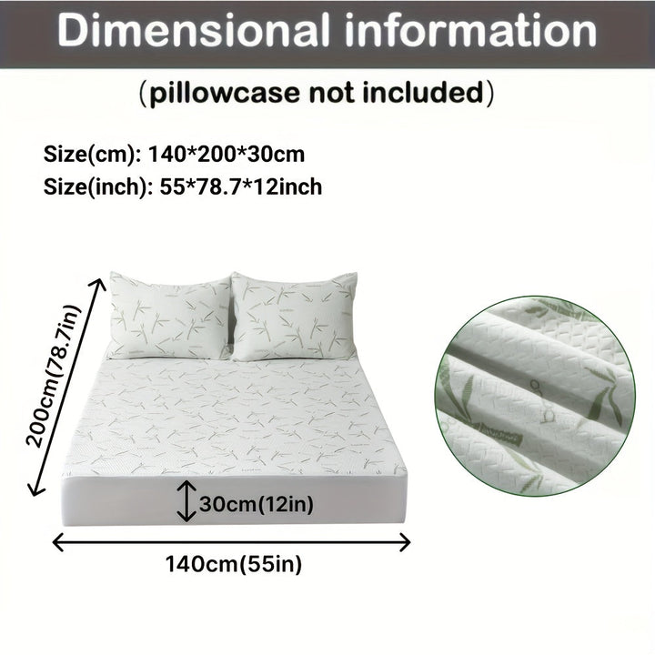 BambooCool Mattress Protector – Breathable and Cooling for Better Sleep Comfort