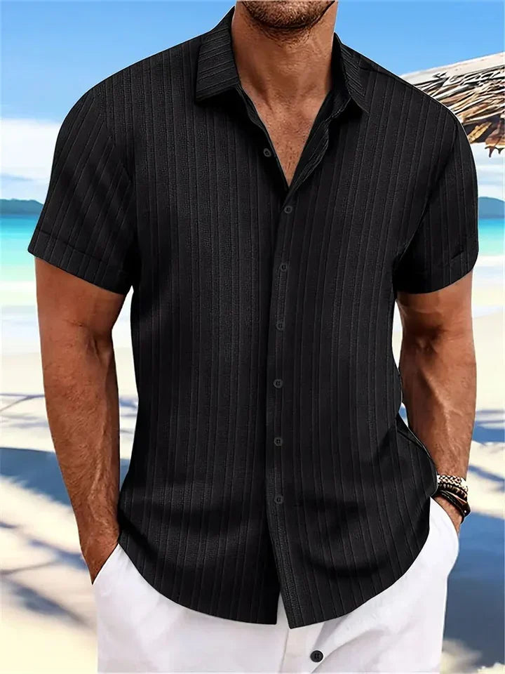 Summer Short-Sleeve Men's Shirt