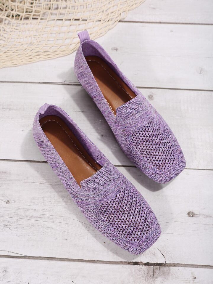 Women's orthopedic slip-on sneakers with soft footbed, breathable mesh