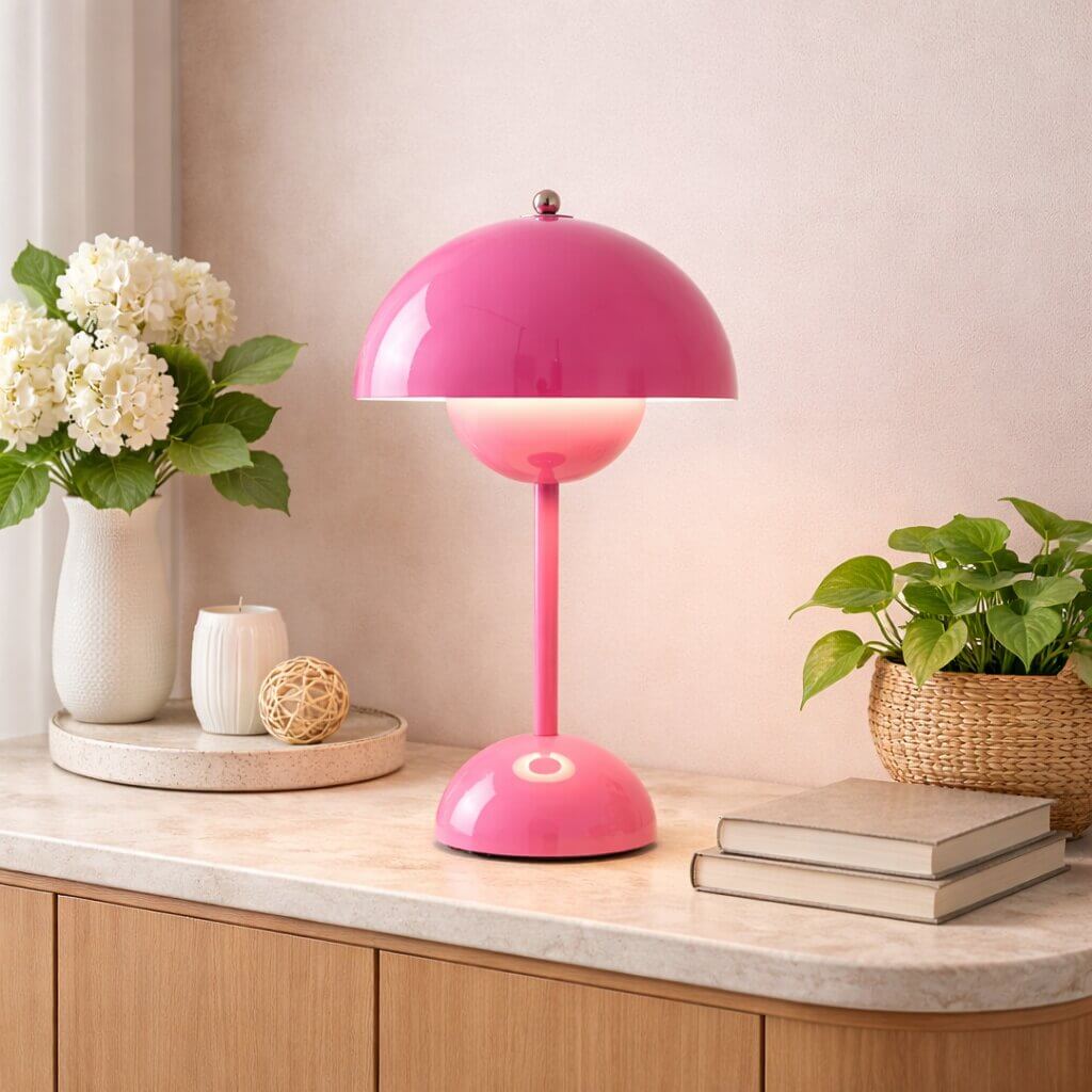Designer Table Lamp | LED Table Lamp | Night Lamp | Dimmable and Cordless | Lumora