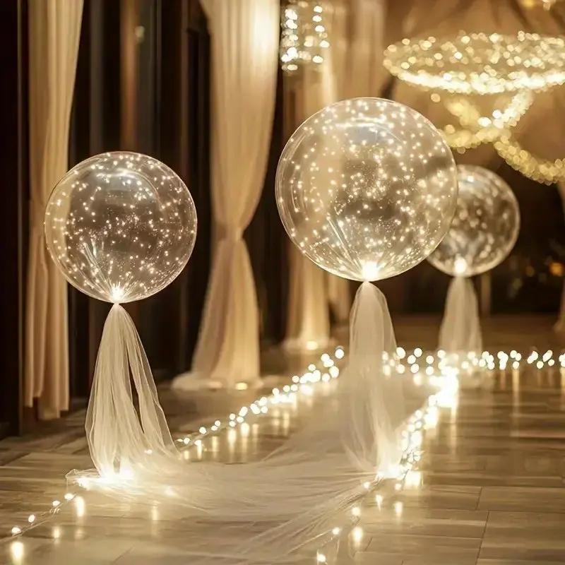 LED Balloon Set (10-pack) – Warm Light, No Mains Power Required, For Any Occasion