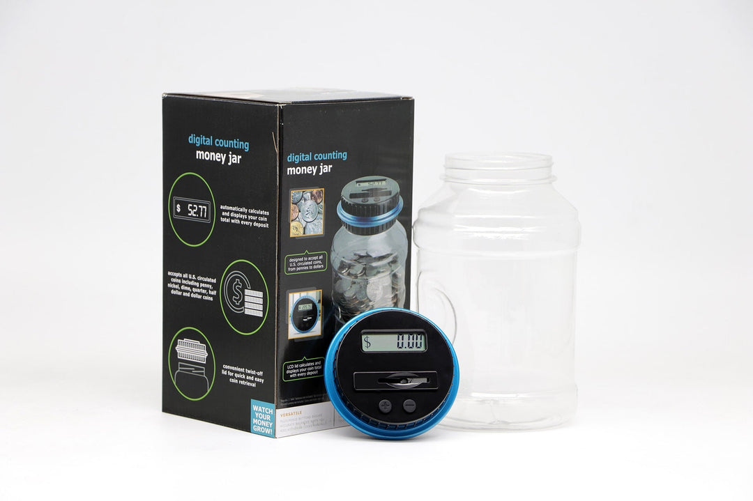 Digital Coin Counting Bank with Automatic Counter and Lcd Display for Atm