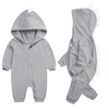 Adorable Baby Onesie with Dinosaur Hood - DinoDream Onesie