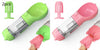 Dog Water Bottle Dispenser with Portable Bowl and Waste Bag Storage for Outdoor Travel