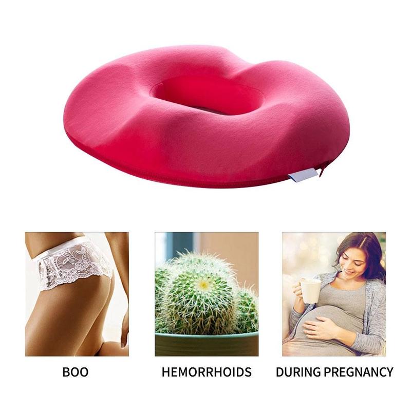 Donut Cushion - Relieves Tailbone Pain with Memory Foam