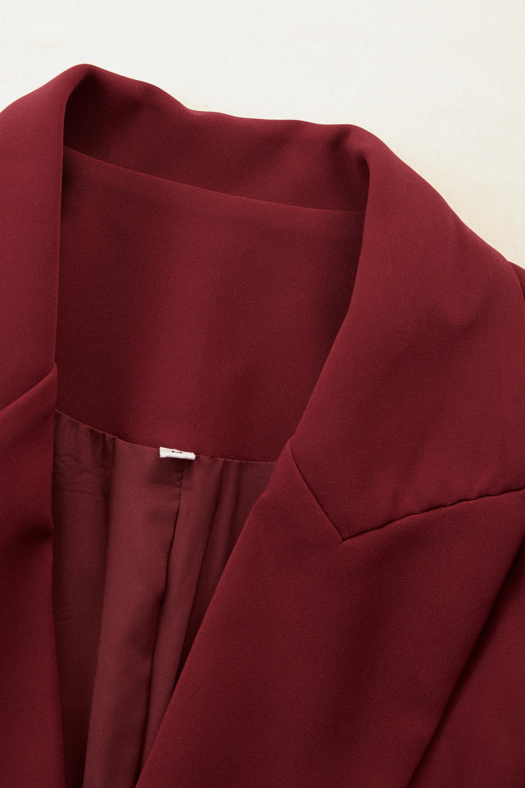 Double-Breasted Blazer Dress with V-Neck for Women
