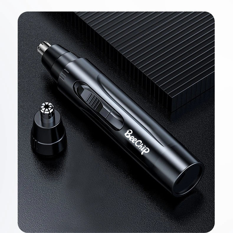 Professional Pain-Free Nose and Ear Hair Trimmer for Men and Women – Rechargeable
