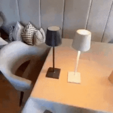 Rechargeable Wireless Table Lamp - Elegant LED for Indoor and Outdoor Use