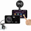Dual Dash Cam Car Dashboard Camera 1080p Front and Rear with Lcd Screen Wireless