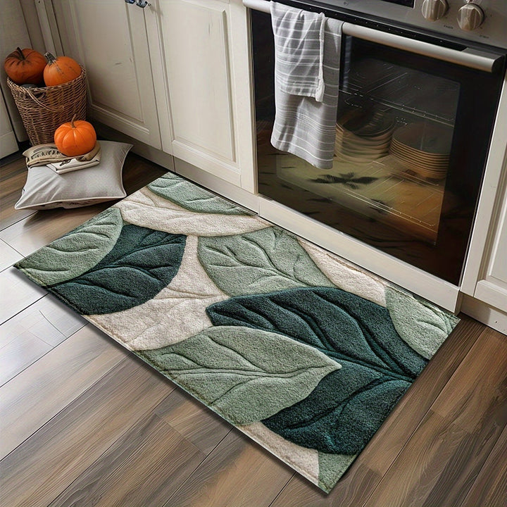 Leaf Bath Mat – Absorbent, Soft and Comfortable for the Bathroom