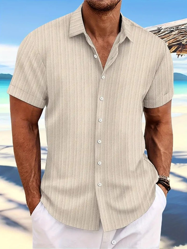 Summer Short-Sleeve Men's Shirt