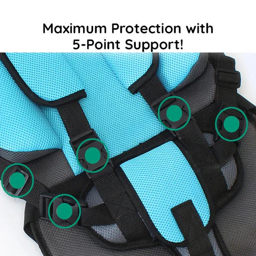 Portable Foldable Car Booster Seat for Children