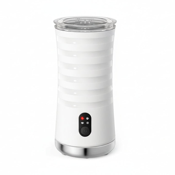 Electric Milk Frother and Steamer with Automatic One-Touch Foam Control for Coffee