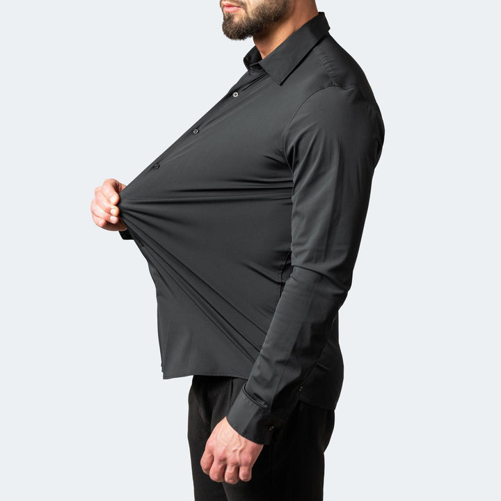 Men's Stretch Dress Shirt, Non-Iron, for Work and Casual Wear