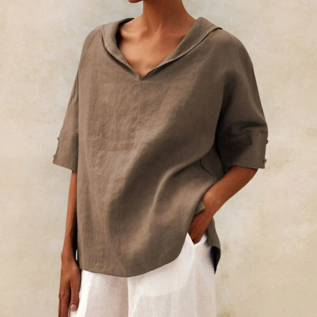 Women’s Summer Essential Linen Shirt