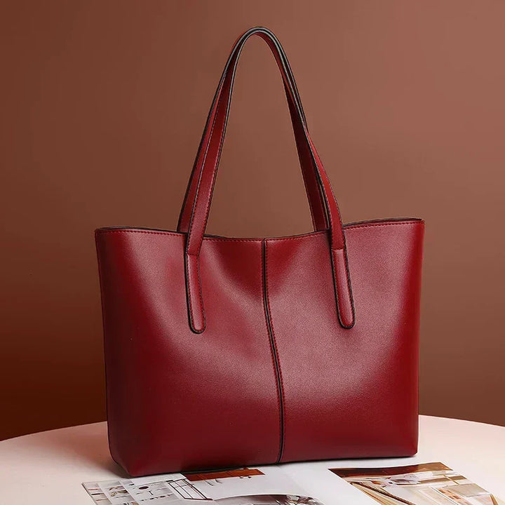 Thaxa | Luxury Leather Shoulder Bag - Elegant and Functional