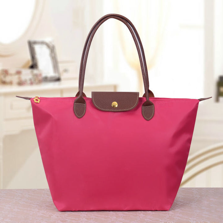 Luxe Oxford Shoulder Bag | Elegant and Functional | Various Colors