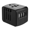 Eu Travel Adapter Plug with Universal Sockets USB Ports and International Prongs for Worldwide Use