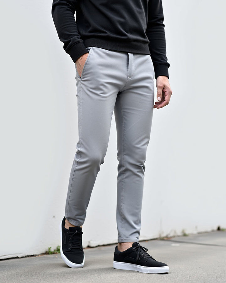Men's slim-fit chinos for everyday and the office