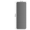 Exercise Mat and Bikram Yoga with Non Slip Ribbed Surface and Thick Cushioning Foam