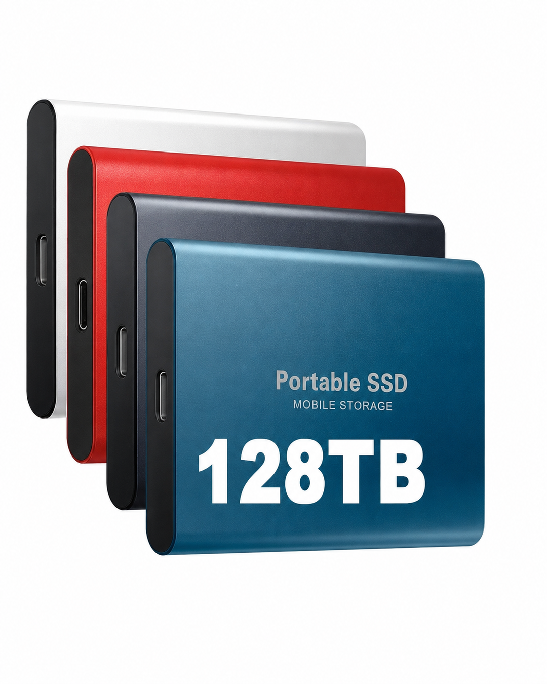External 128 TB SSD – compact, fast and portable