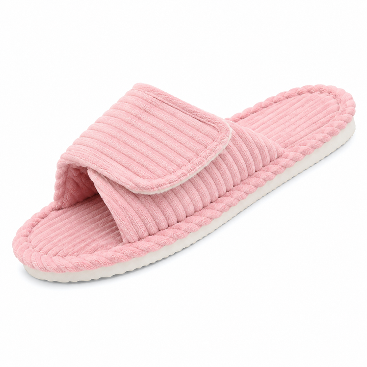 Orthopedic Corduroy Slippers with Arch Support