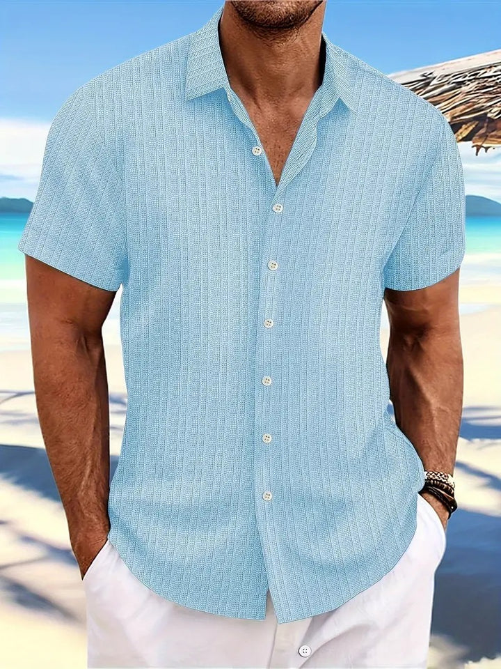 Summer Short-Sleeve Men's Shirt