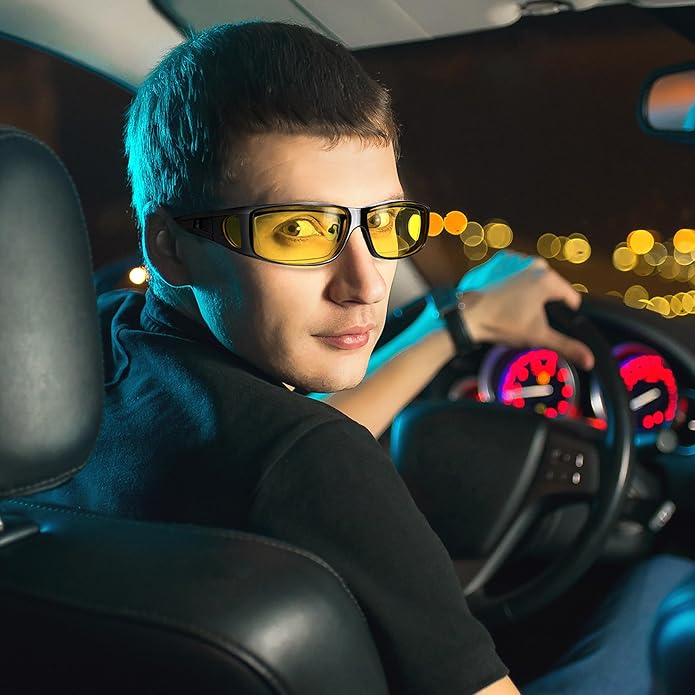 Polarised Night Driving Glasses - Jeremy