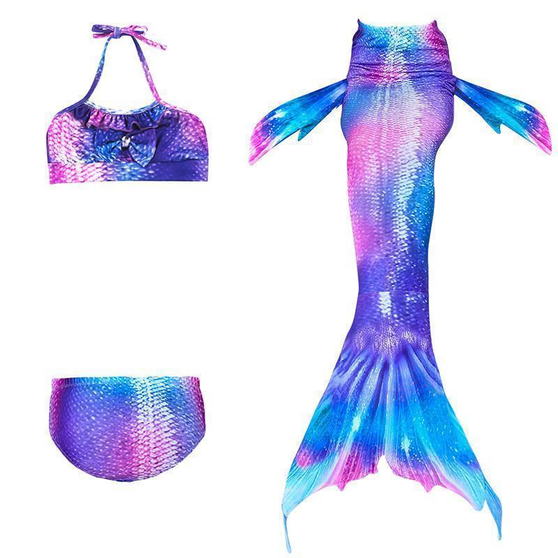 Mermaid Swimsuit for Children - Princess Bikini Set