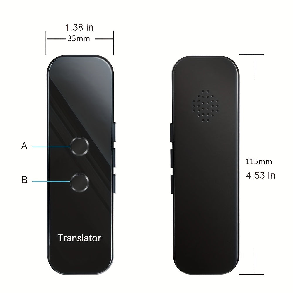 Portable Two-Way Language Translator – USB Rechargeable with Built-In Wi-Fi