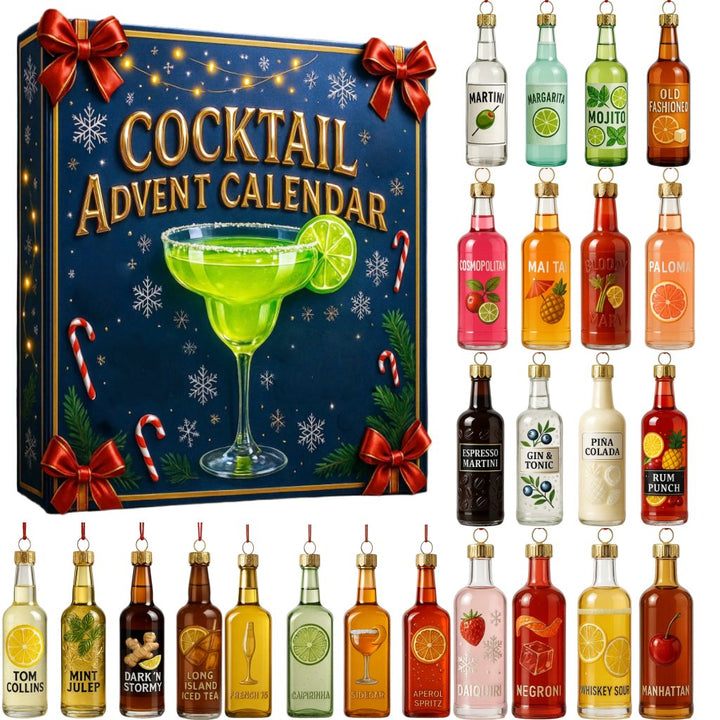 Festive Cocktail Advent Calendar Drink Countdown Experience